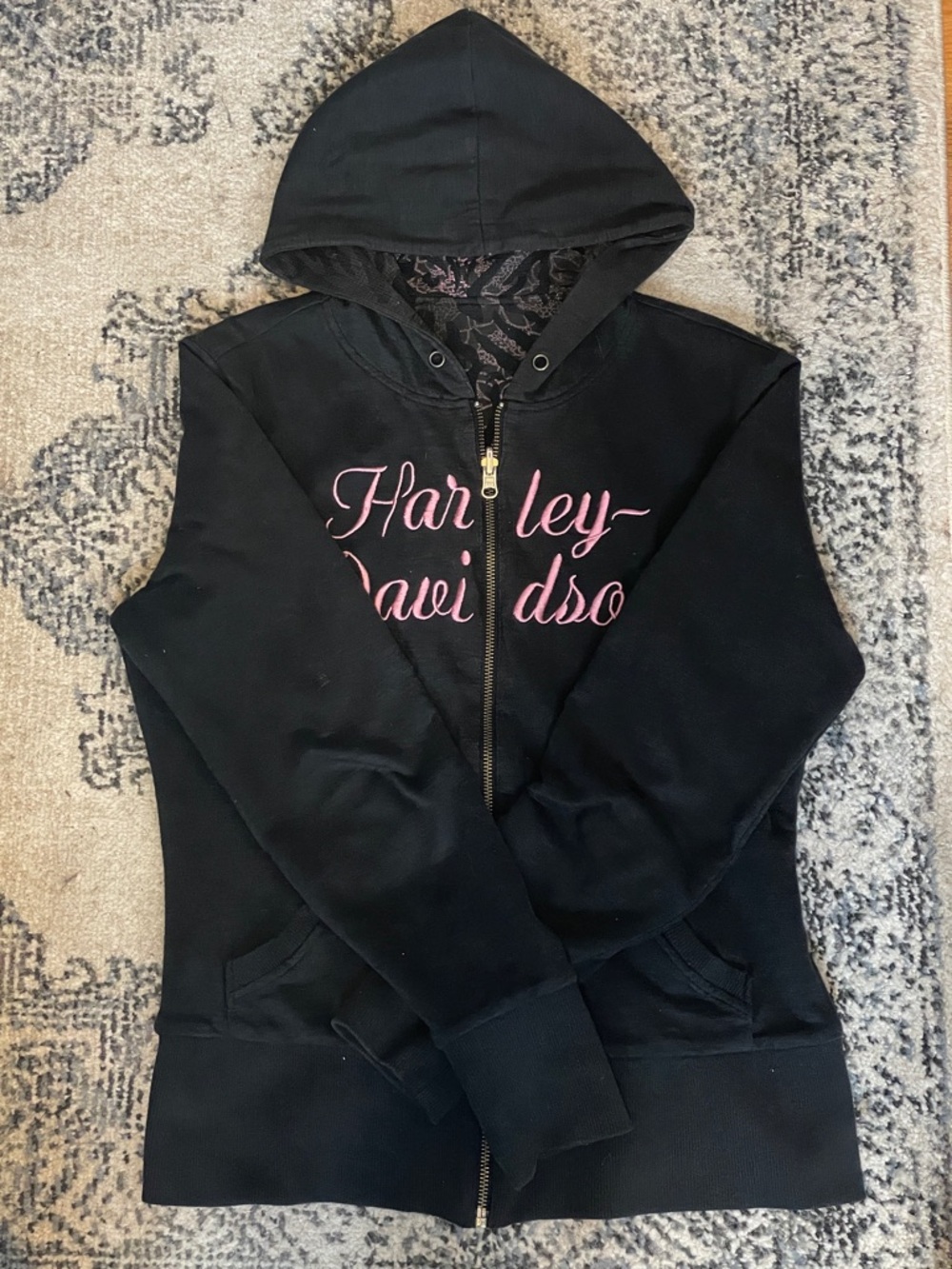 Harley-Davidson Hoodie with Logo Tag